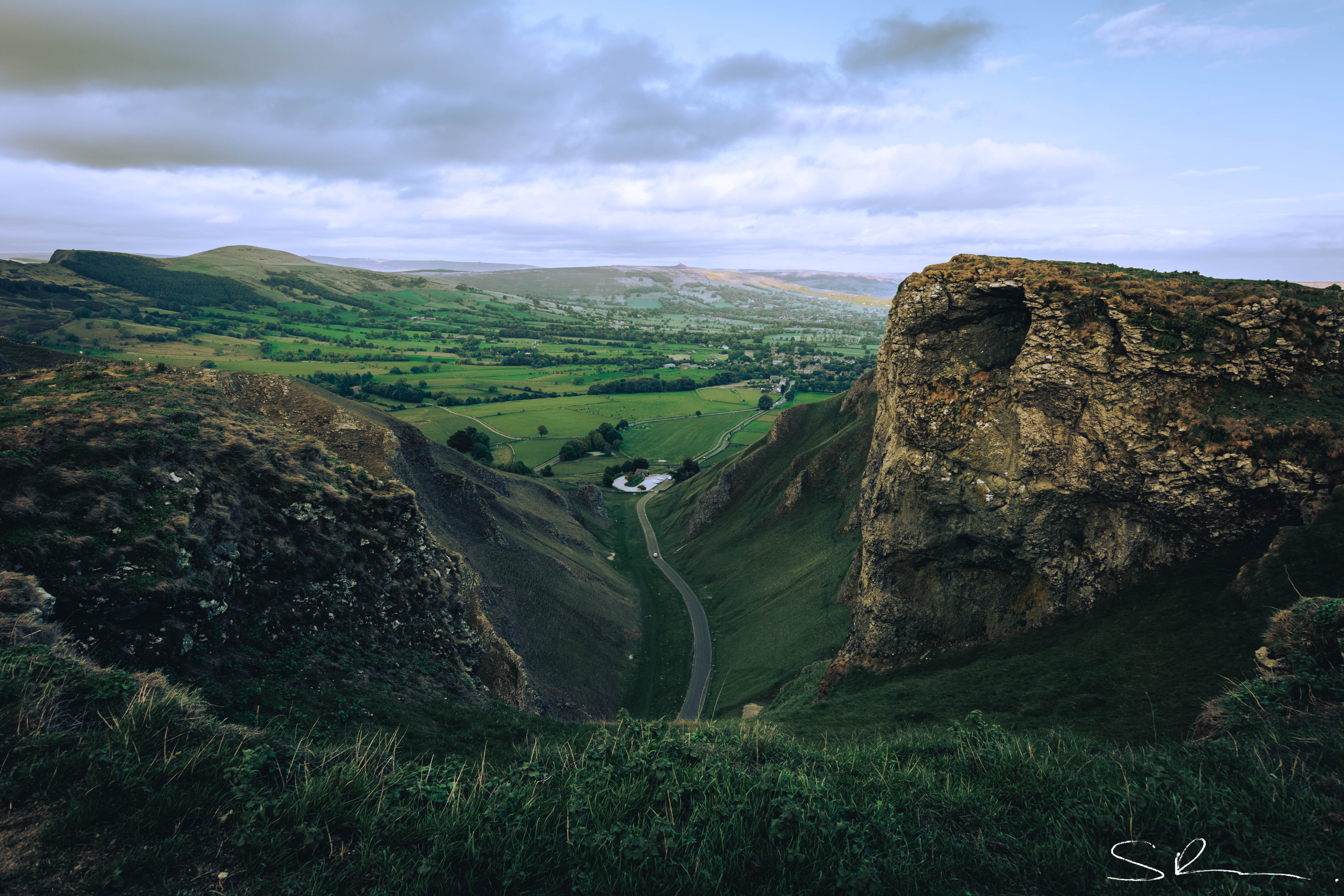 View from Winnats Pass