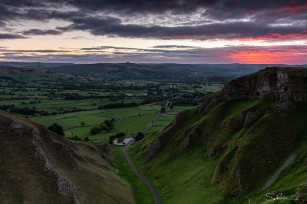 Winnats Pass at Dawn